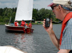 Icom support Westbere Sailing Opportunities